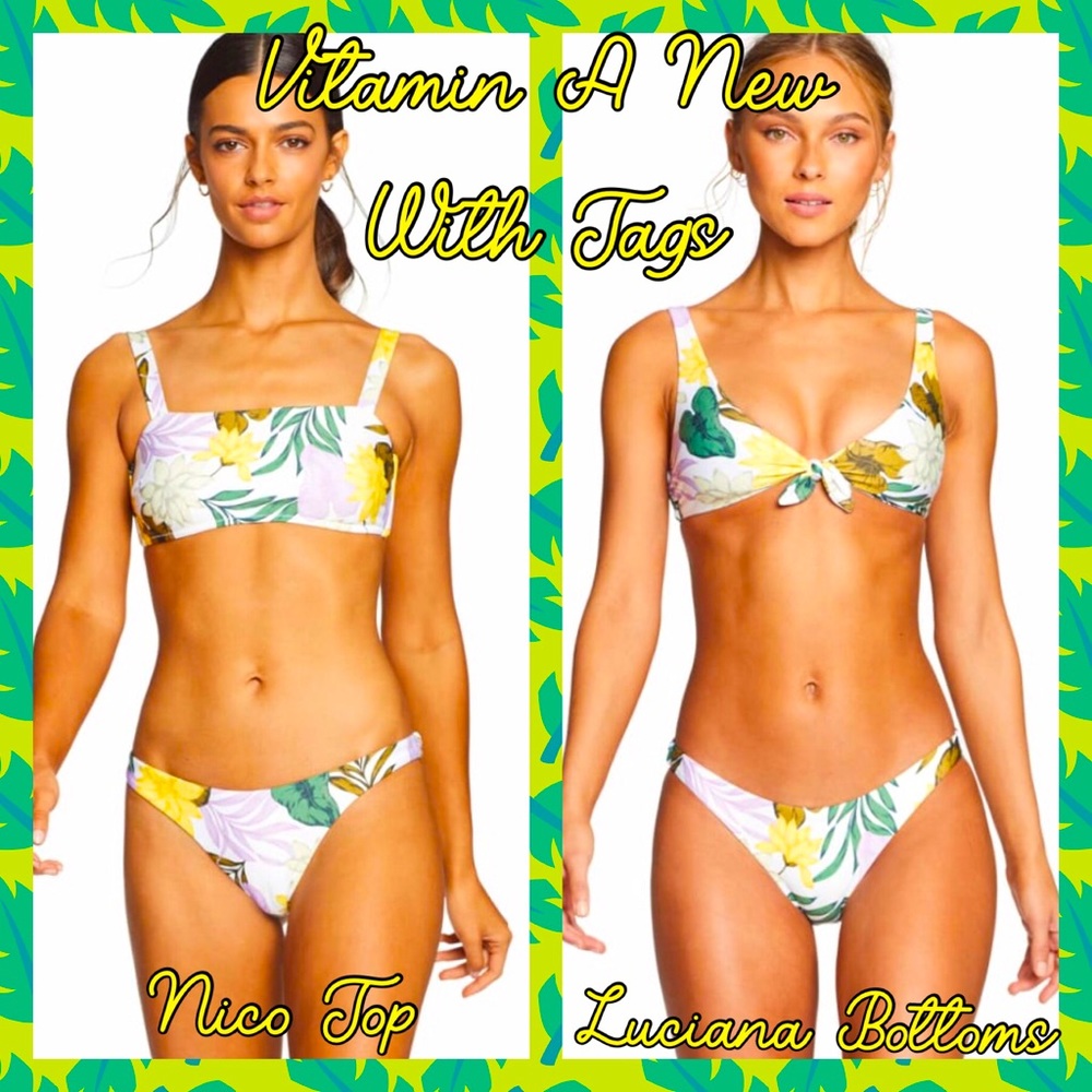 🌴SALE NWT $200 VITAMIN A BIKINI